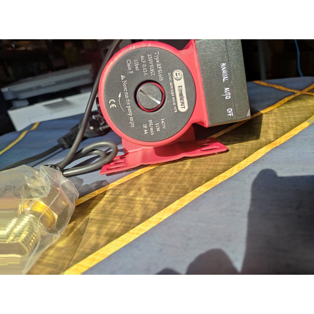 Bơm tăng áp nước nóng siêu êm 140W - Eminent Thái Lan