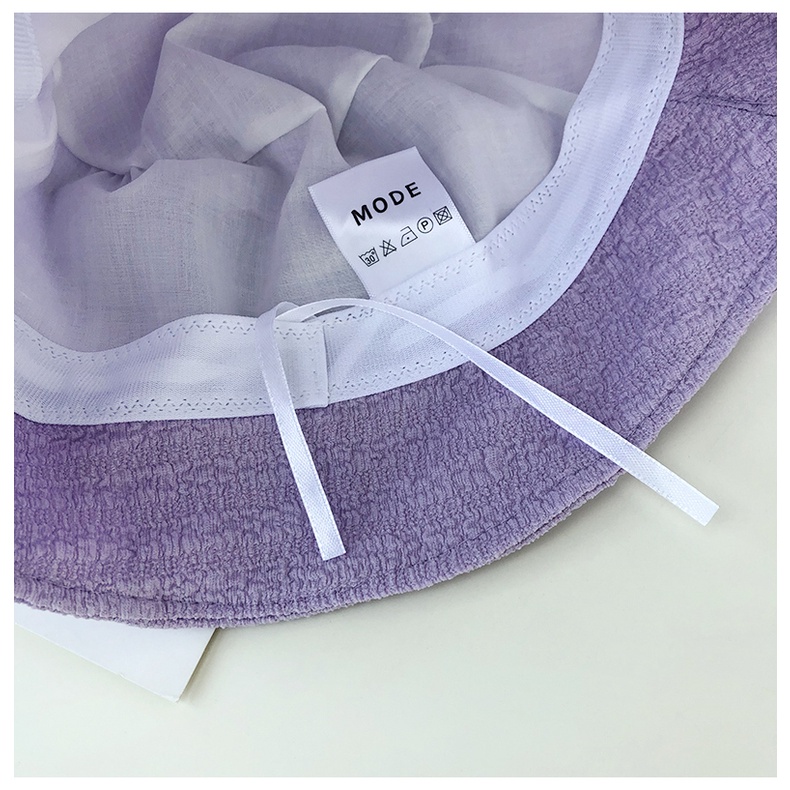 Nón Tai Bèo Chống Nắng Màu Trơn Dễ Thương Phong Cách Hàn Quốc Thời Trang Mùa Hè Cho Nữ