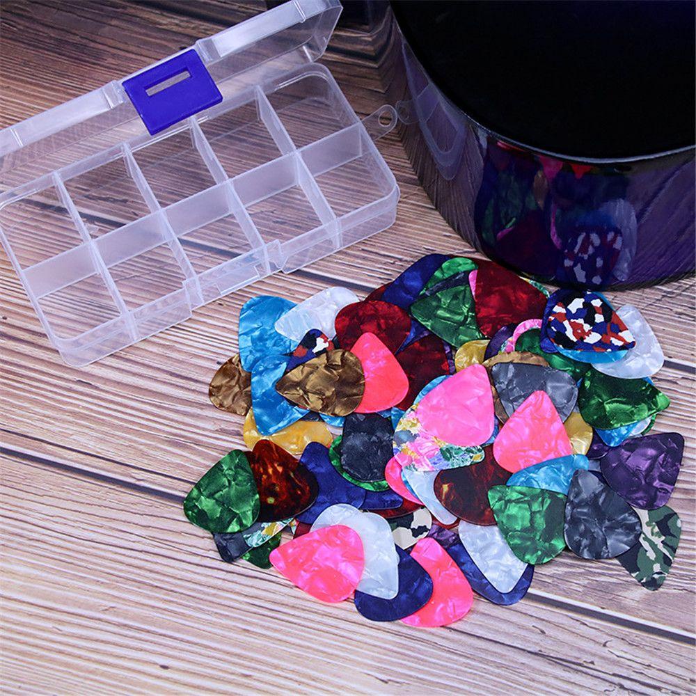 WONDER Set 100 Miếng Gảy Đàn Ghi Ta Điện 0.46 / 0.71 / 0.96mm