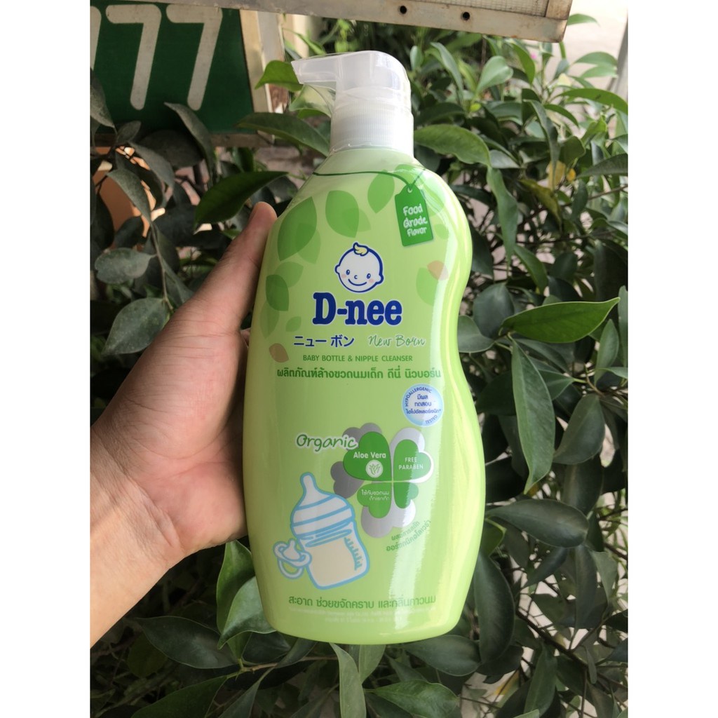 Nước Rửa Bình Sữa, Súc Bình Sữa Dnee Thái Lan Organic (dạng chai &amp; túi)