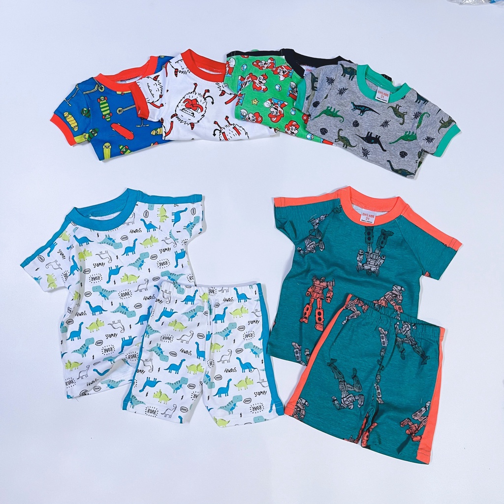 (7-21kg)Set bozip bé trai hàng xuất xịn Gym's kids bảng màu đẹp 2(ảnh thật)