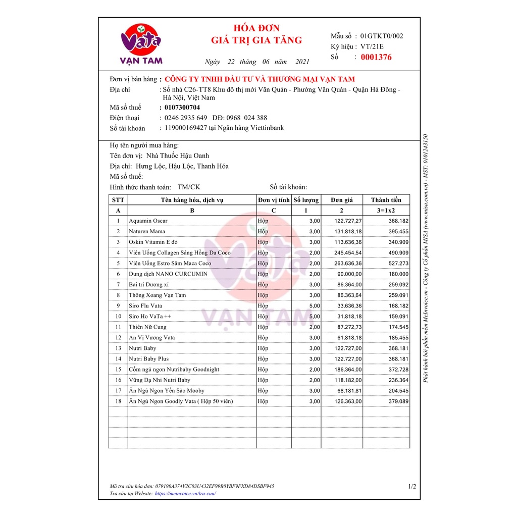 Viên Sắt Cho Cho Bà Bầu NATURENMAMA - Bổ sung sắt và các vitamin khoáng chất tốt cho bà bầu