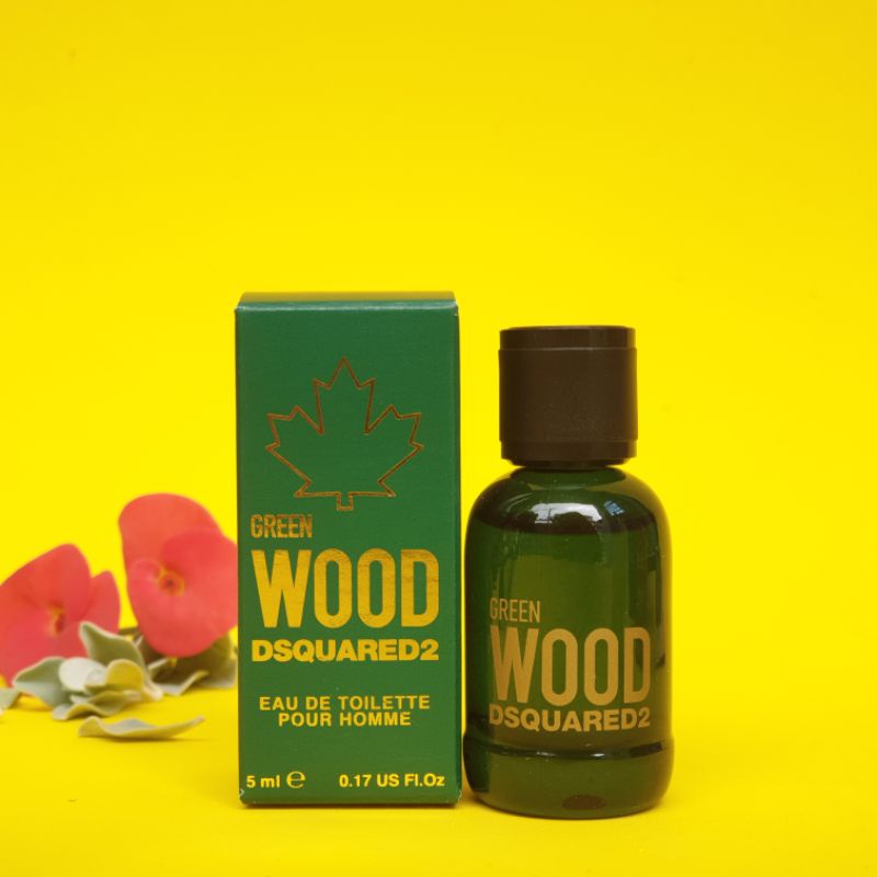 Nước Hoa Mini Nam DSQUARED2 GREEN WOOD POUR HOMME EDT 5ML