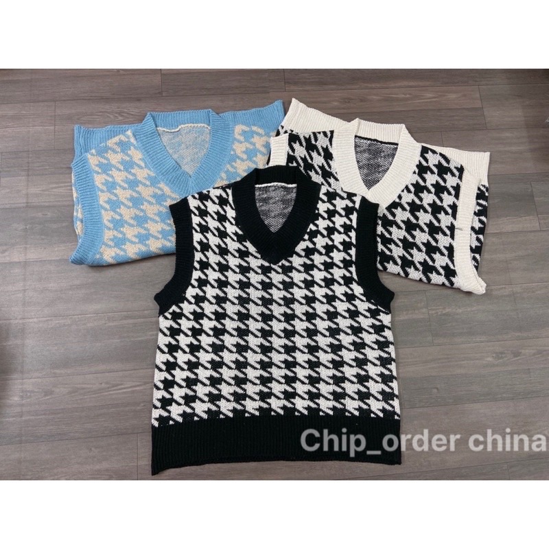 Áo gile len phong cách hàn quốc mẫu mới cực hot | BigBuy360 - bigbuy360.vn