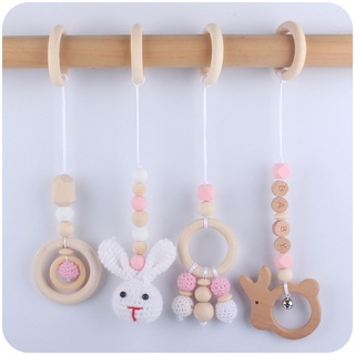 Set 4 Đồ Chơi Treo Xe Đẩy Em Bé Mới