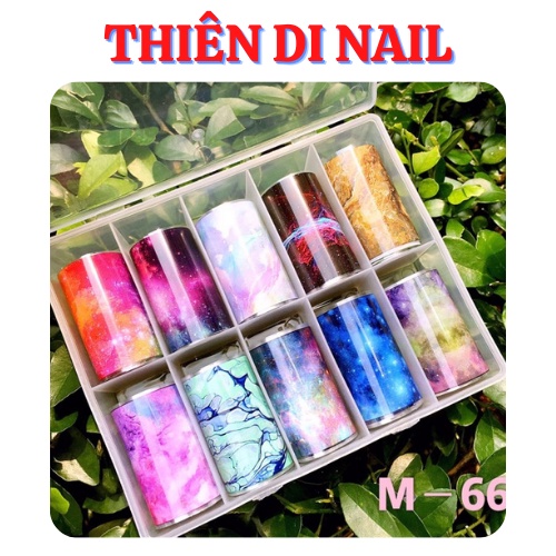 Foil dán móng họa tiết Thiên Di Nail