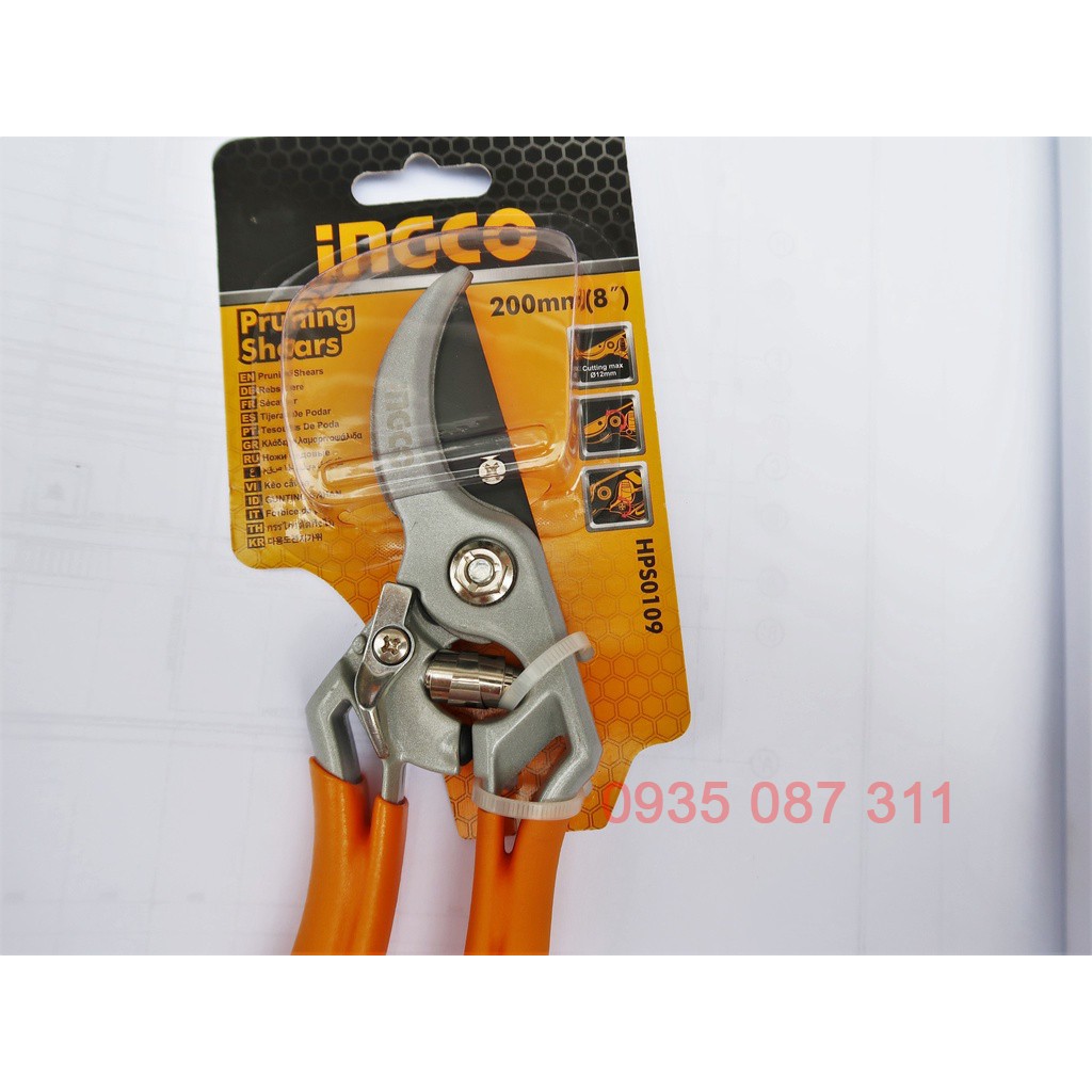 Kéo Cắt Tỉa Cành Cây INGCO HPS0109