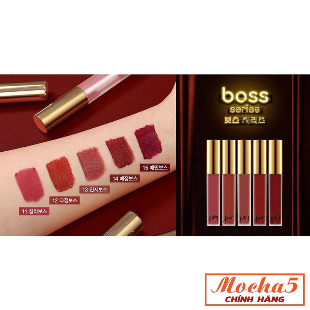 Son kem siêu lì môi Lasting Velvet Hàn Quốc màu 12-13-23