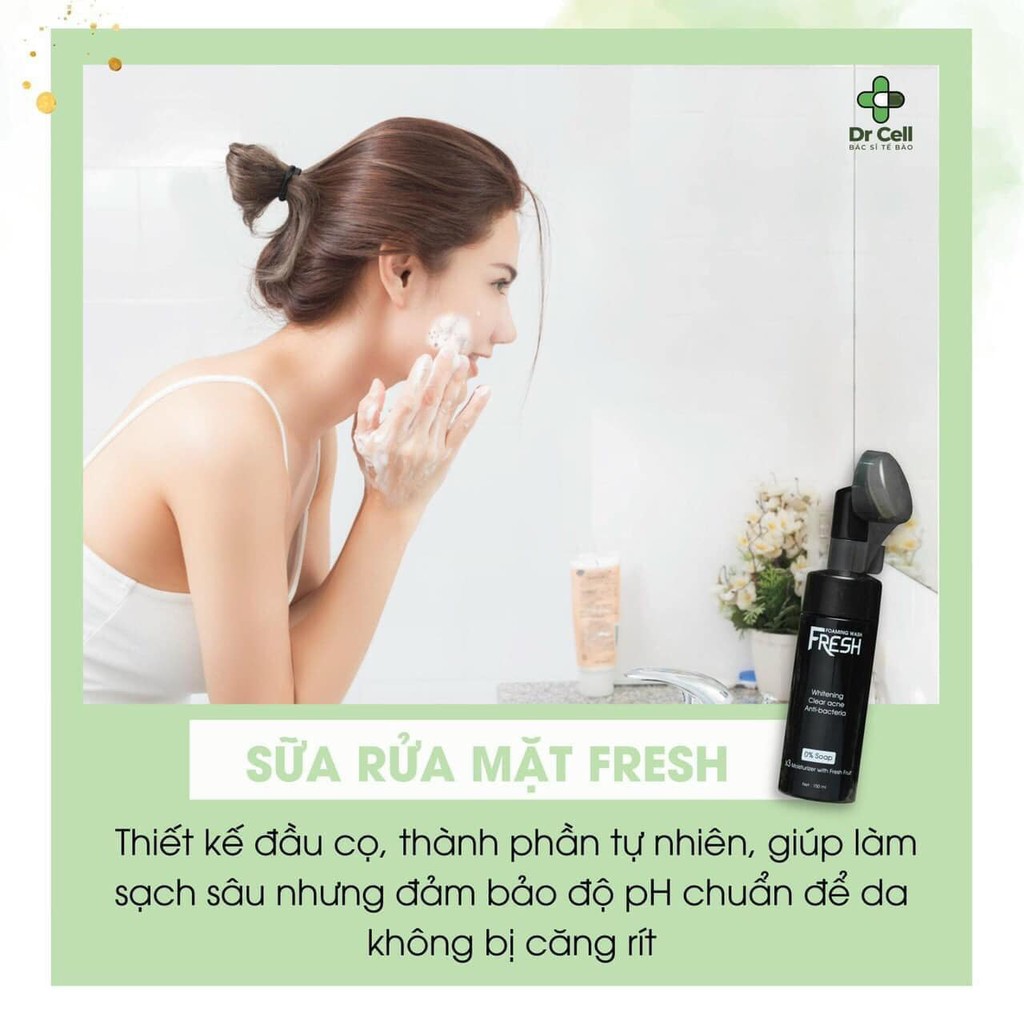 Sữa Rữa Mặt Fresh, Sữa Rữa Mặt Sạch Sâu, Dưỡng Ẩm, Set Khít Lỗ Chân Lông. Chính Hãng | BigBuy360 - bigbuy360.vn