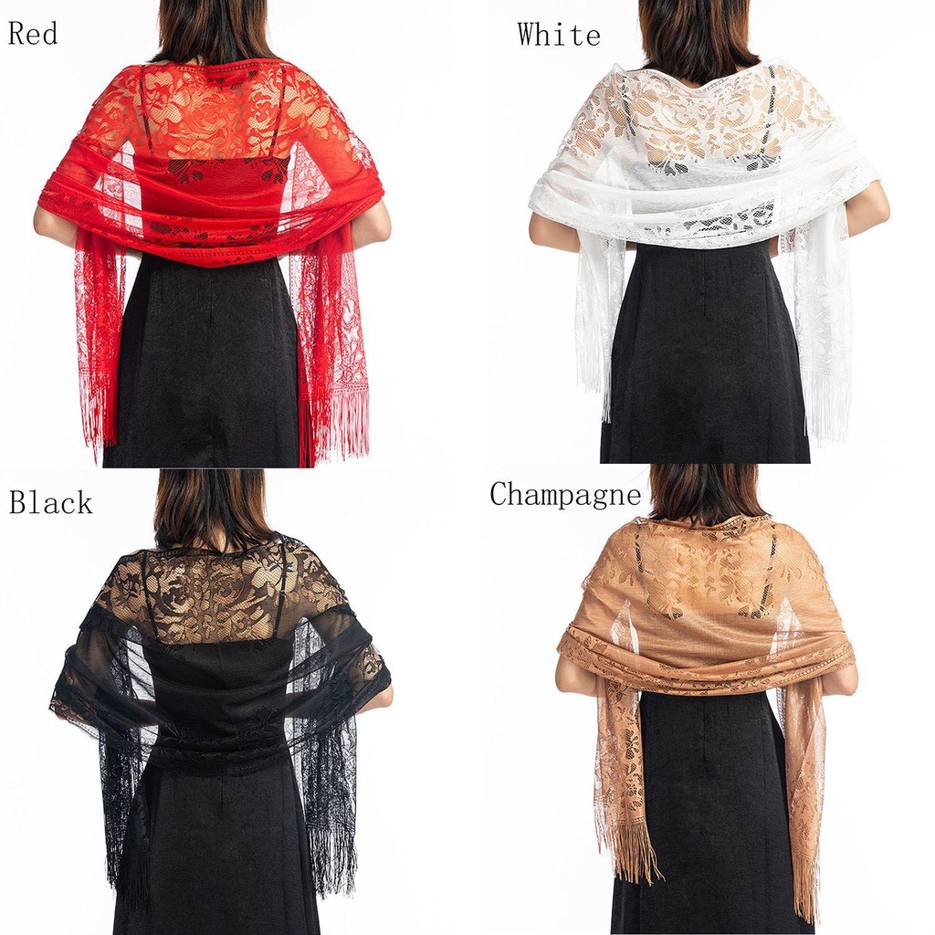 Khăn Choàng Ren Che Phủ Bàn Ăn Tối / Tiệc Tùng / Đám Cưới Xinh