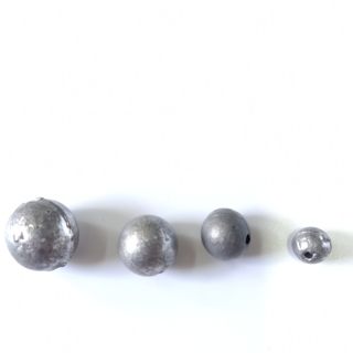 [10 Viên]Chì Tròn Xuyên Tâm 5gram 10gram 20gram 30gram-chì tròn câu cá