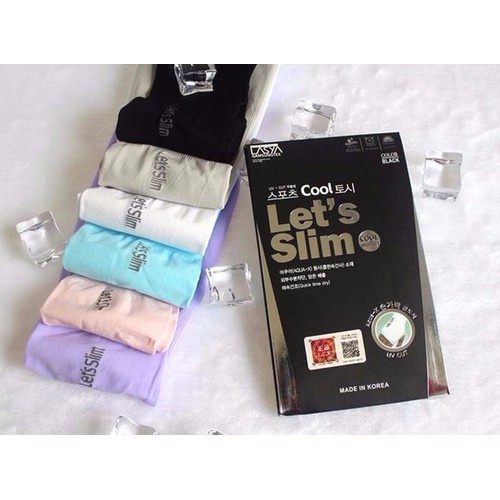 Găng tay chống nắng Hàn Quốc Let's Slim dành cho nam và nữ New (giao màu ngẫu nhiên)
