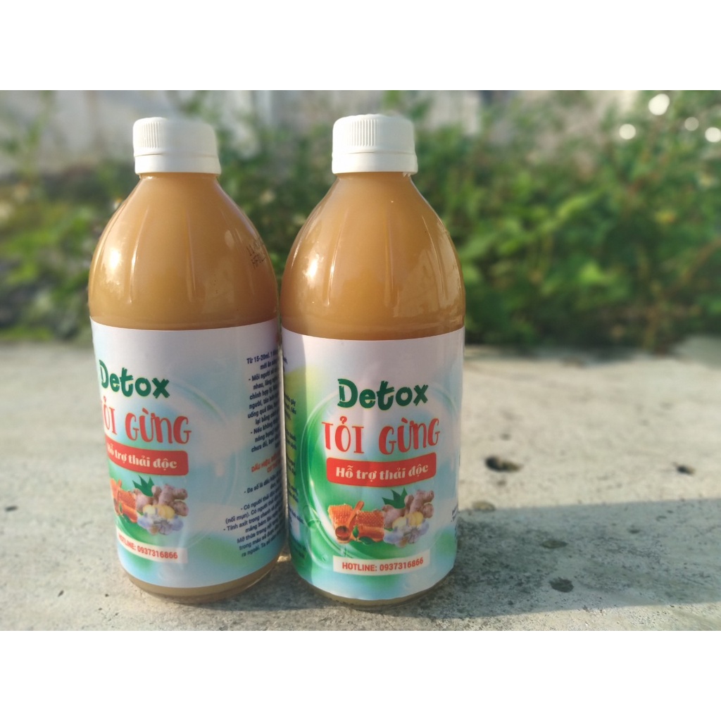 Detox Cholesterol đặc biệt mỡ trong máu, gan nhiễm mỡ, mỡ nội tạng (500ml - handmade)