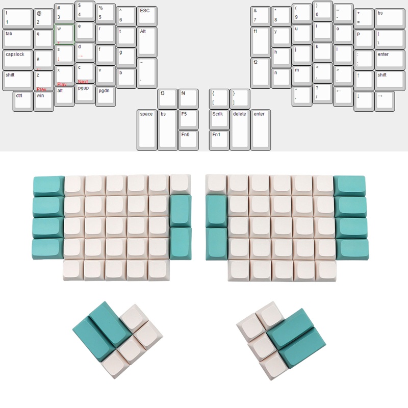 Nút Bàn Phím XDA PBT Thay Thế Cho Bàn Phím Cơ