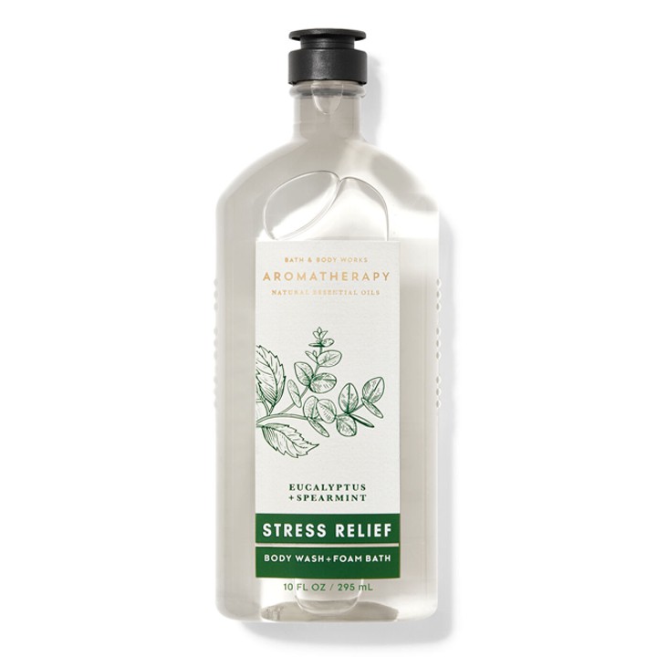 Sữa tắm thư giãn bạc hà Stress Relief Eucalyptus Spearmint - Bath and Body Works 295ml