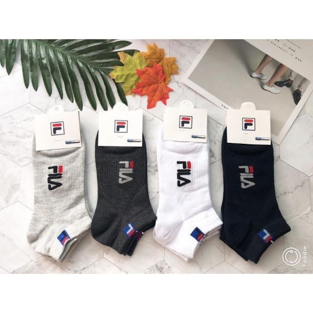 Tất cổ ngắn, vớ thể thao nam nữ Fi.la