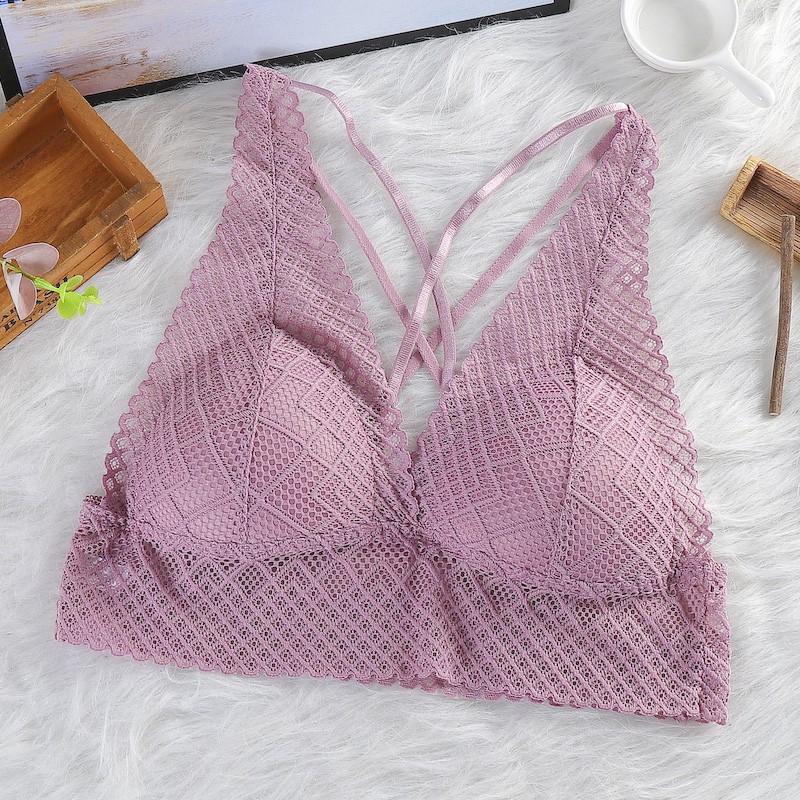 Áo Ngực Nữ Dây Chéo Lưng Gợi Cảm