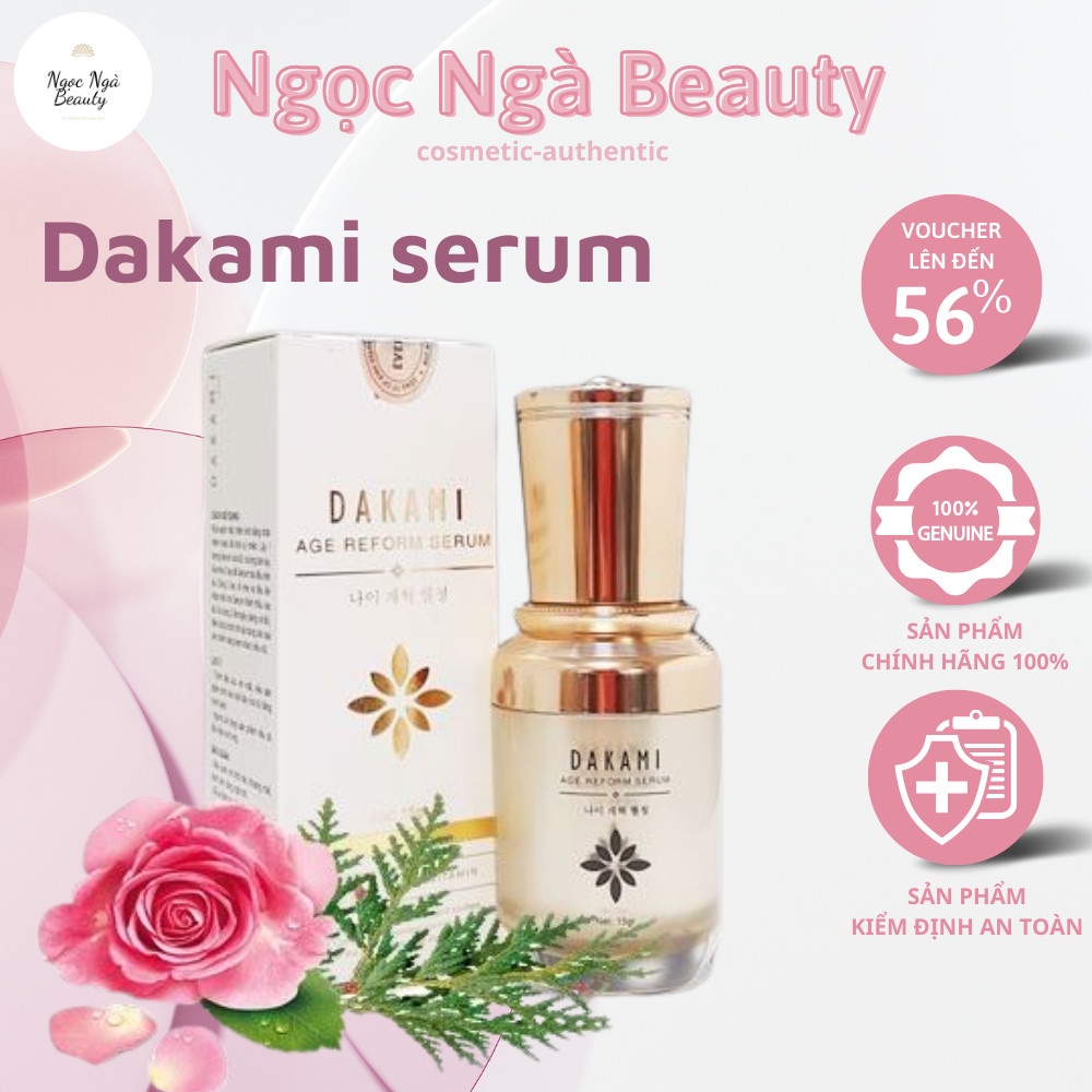 Serum, Dakami serum Se Khít Lỗ Chân Lông, Phục Hồi Da, Dưỡng Ẩm, Chống Lão Hoá, Mờ Nám, Tàn Nhang