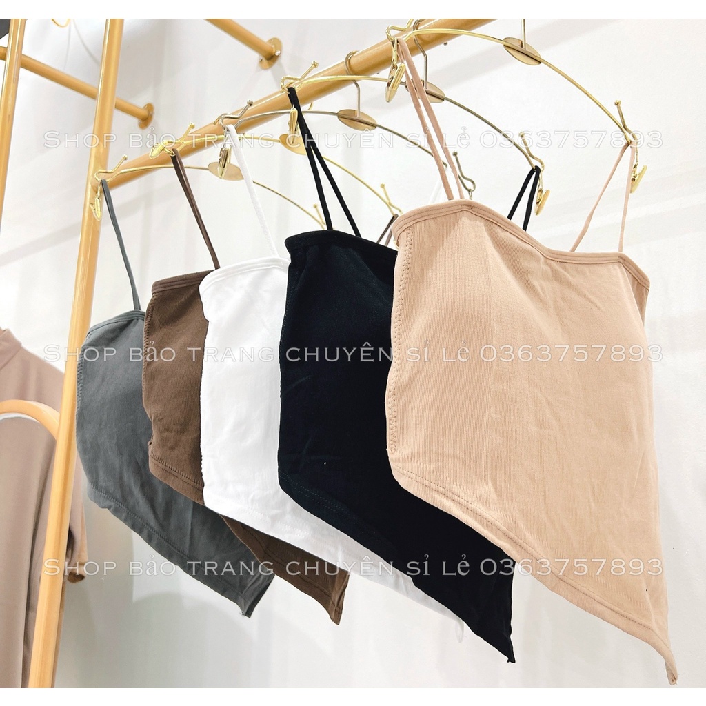 Áo Bra Yếm Chéo Kèm Đệm Nhiều Màu Kiểu Dáng Sexy Quyến Rũ Chất Đẹp 2 Dây