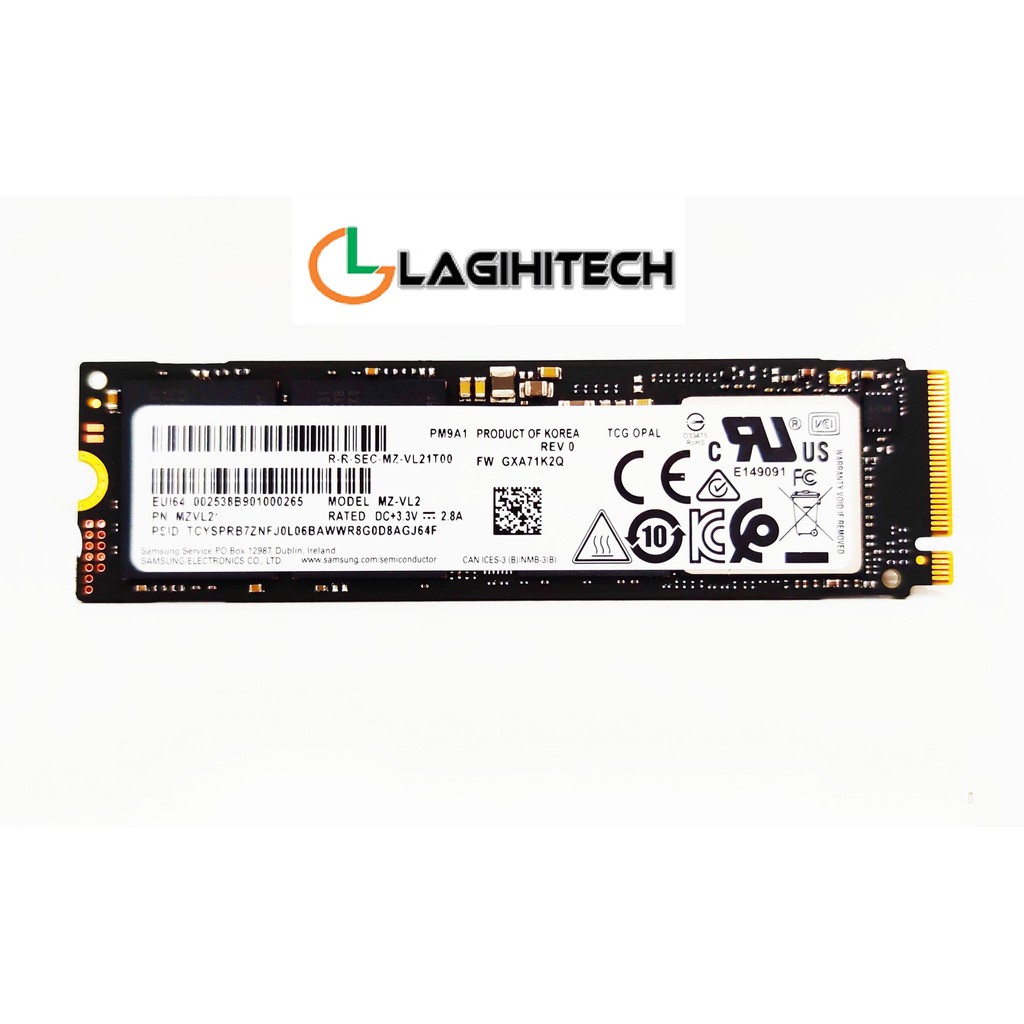 Ổ cứng gắn trong SSD Samsung PM9A1 M2 PCIe 4.0 Chính Hãng Samsung Bảo Hành 3 năm