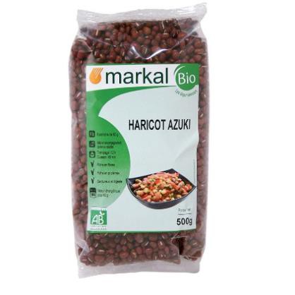 Đậu đỏ azuki hữu cơ Markal 500g có gói tách lẻ 100g
