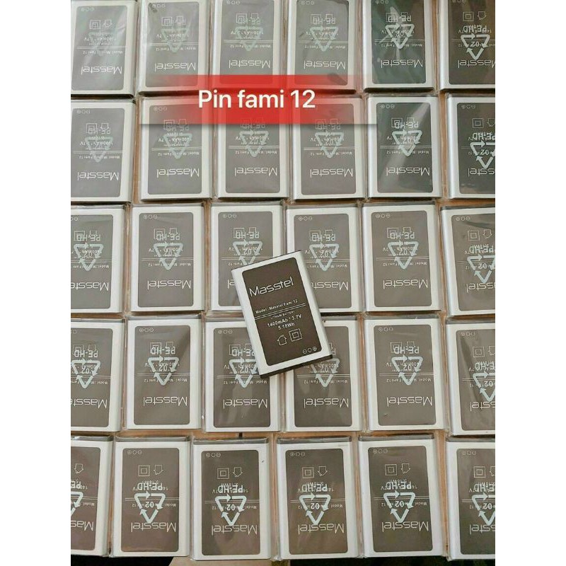 pin masstel fami12 chính hãng