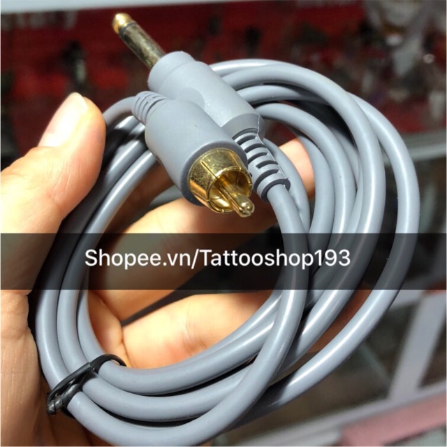 Dây rắc rca 3.5 màu xám