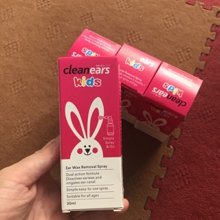 Xịt tan ráy tai Clean ears Kids 30ml