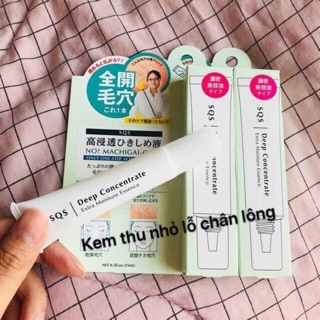 Kem thu nhỏ lỗ chân lông