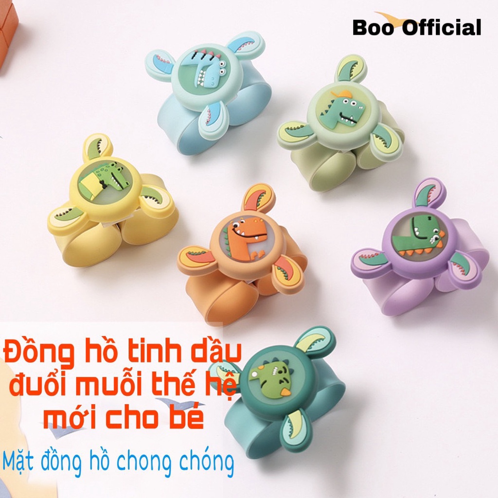 Đồng hồ tinh dầu đuổi muỗi - ngăn côn trùng đốt - bảo vệ bé yêu
