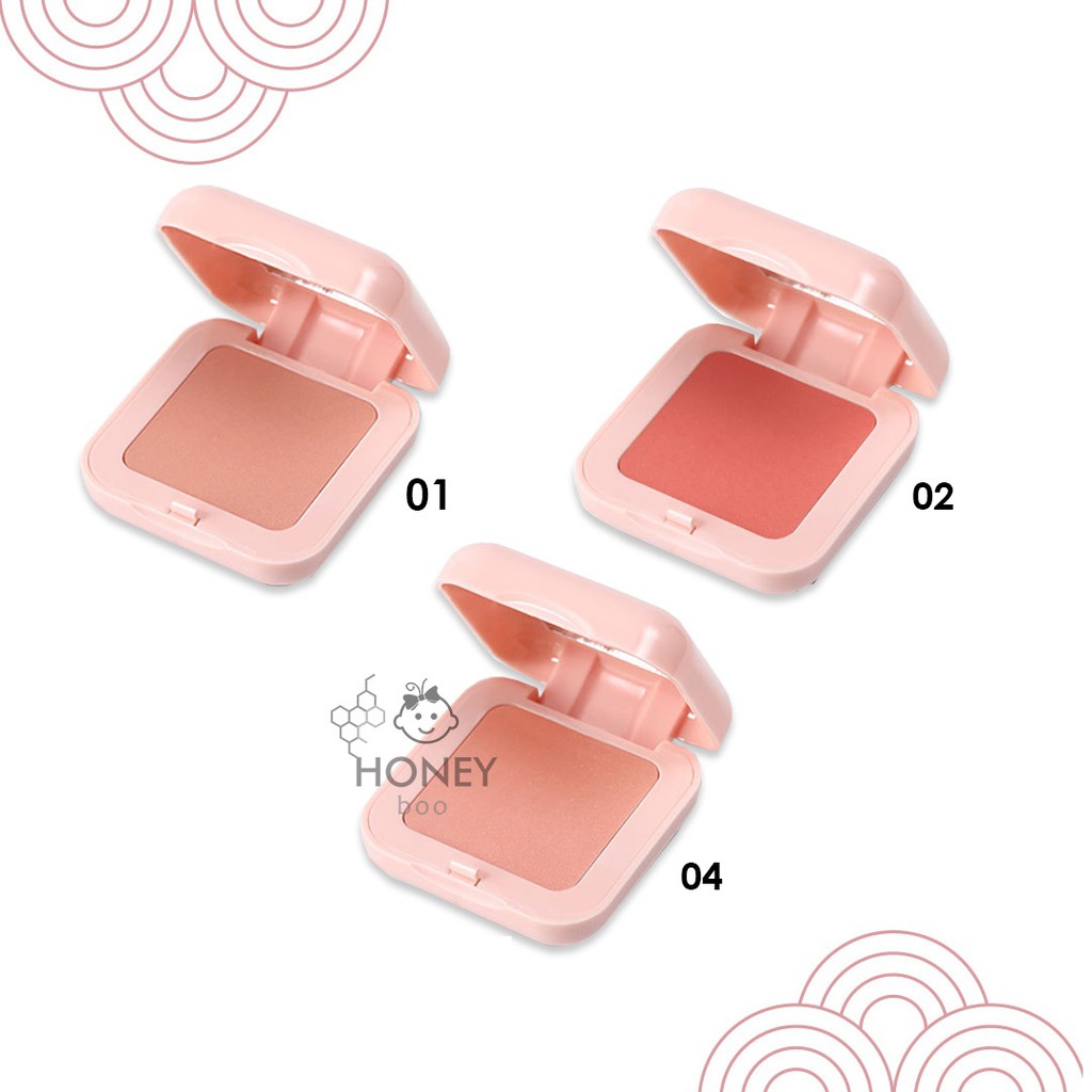 【GEO-BLUSH】Phấn má hồng cam đơn sắc cho vẻ đẹp tự nhiên, rạng rỡ