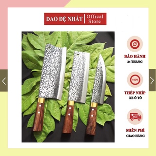 Dao bếp, bộ dao nhà bếp làm từ Thép Nhíp Liên Xô kiểu mới ]
