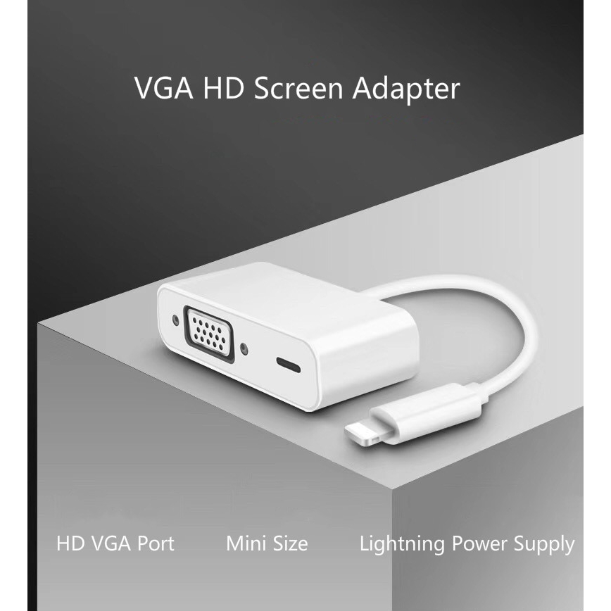 Cáp Chuyển Đổi Cổng Lightning Sang Vga L10 Cho Iphone