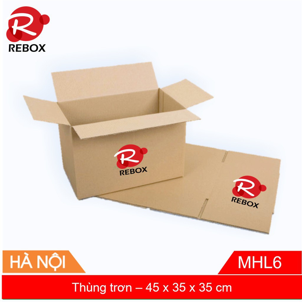 Hộp 45x35x35 cm - Combo 10 thùng carton đóng hàng siêu dày giá xưởng