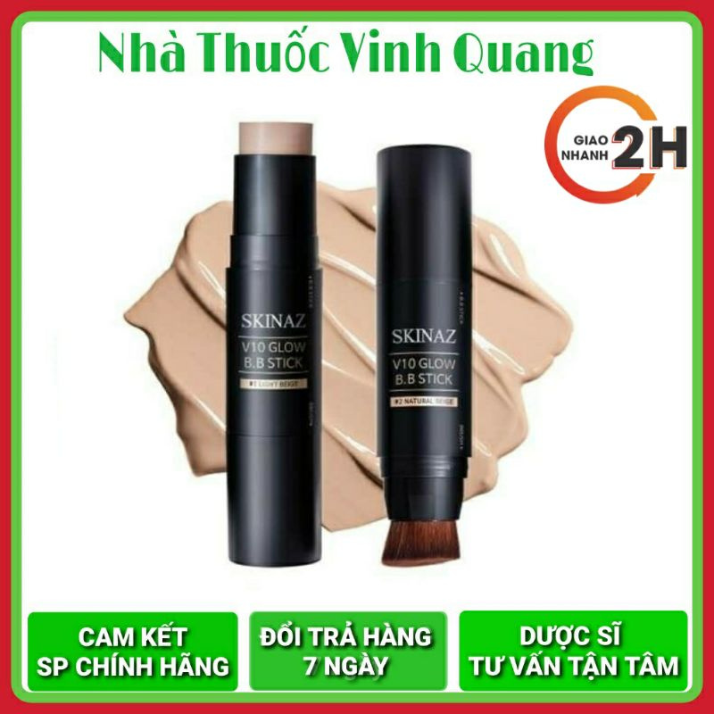 Kem Nền BB Stick Siêu Mịn Che Khuyết Điểm Cao Cấp Skinaz [Chính Hãng]