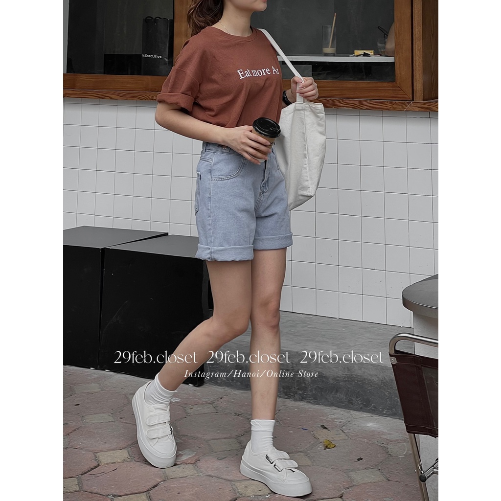 [Ảnh thật/Video] Quần jeans ngố khuy eo - 29feb.closet- Q12 | BigBuy360 - bigbuy360.vn