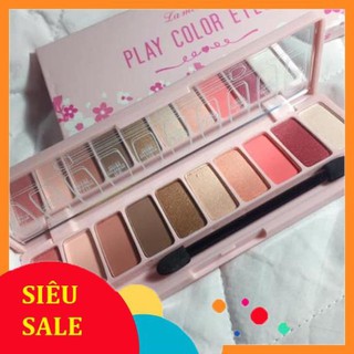 Bảng phấn mắt tông hồng #2 Lameila