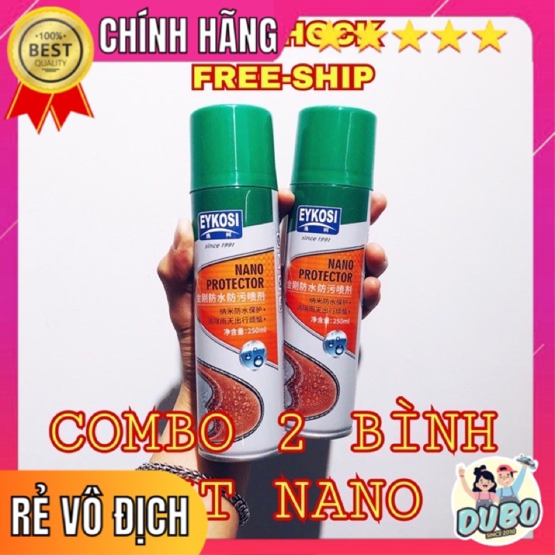 [CHÍNH HÃNG] COMBO 2 Bình Nano Chống Nước - X3 Sức Mạnh !!!