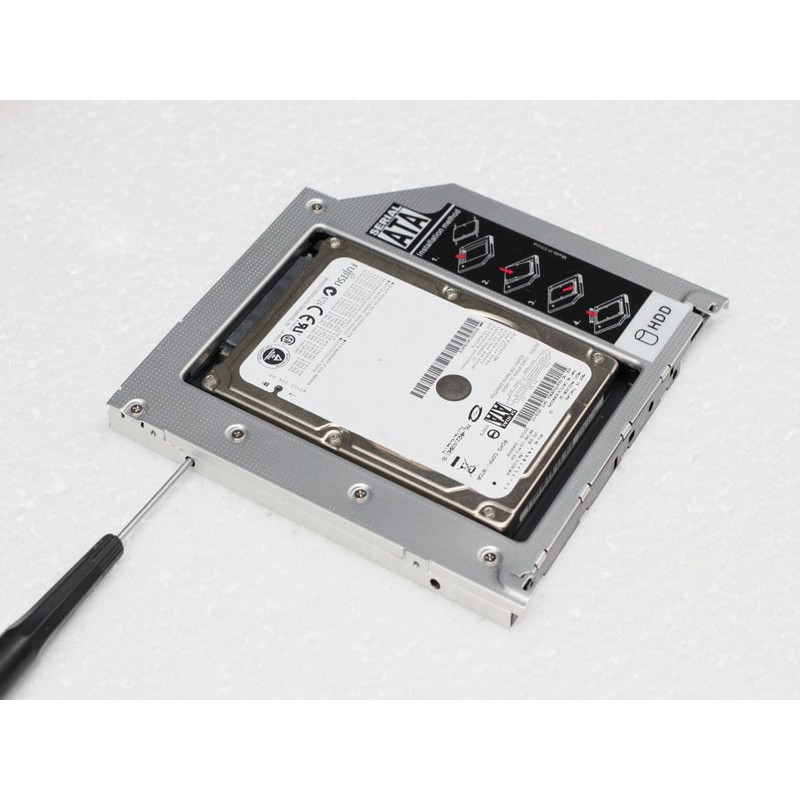 Caddy Bay SATA 3.0 Gắn Thêm Ổ Cứng HDD SSD Cho Laptop | BigBuy360 - bigbuy360.vn