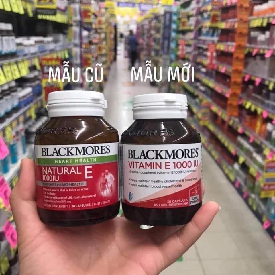 Vitamin Natural E 1000IU Blackmores Úc