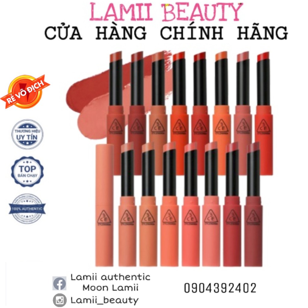 Son 3CE SLIM VELVET LIP COLOR