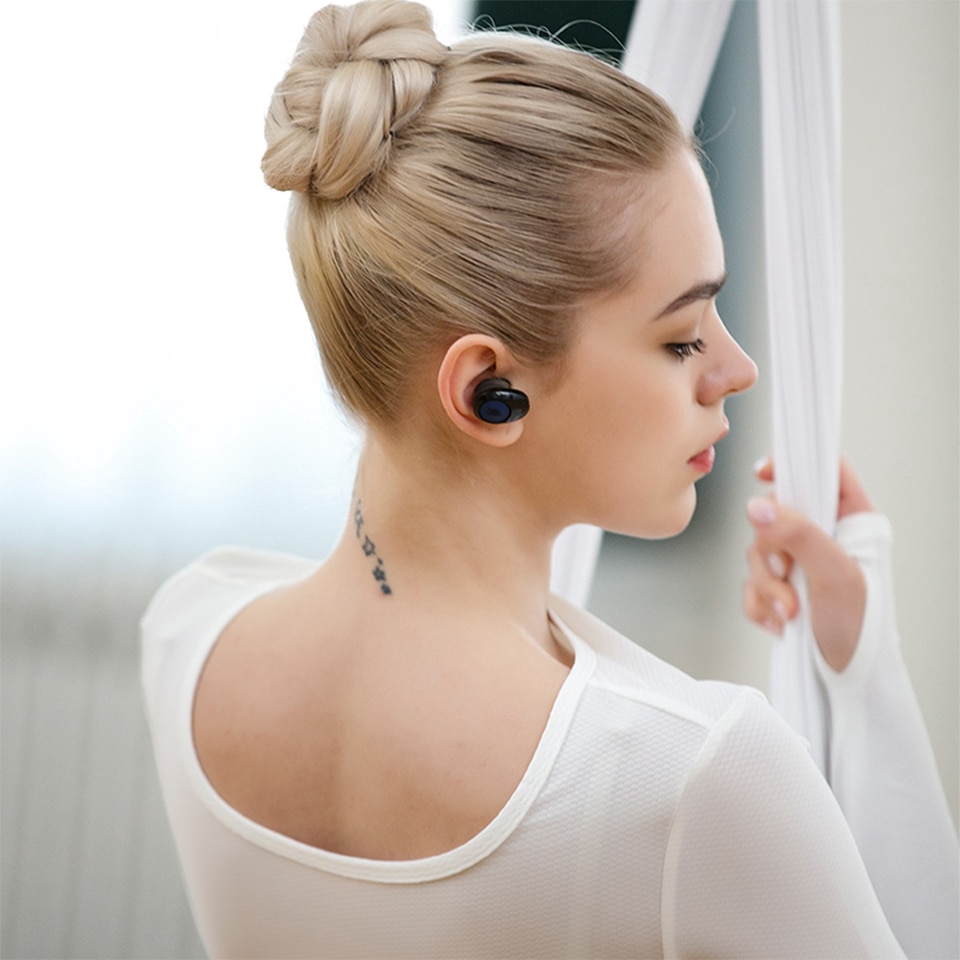 Tai Nghe Bluetooth JBL T120 TWS Tích Hợp Micrô Chất Lượng Cao