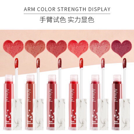 [CHÍNH HÃNG]Son kem tint bền màu lâu trôi NON-STICK SMOOTH chính hãng nội địa Trung