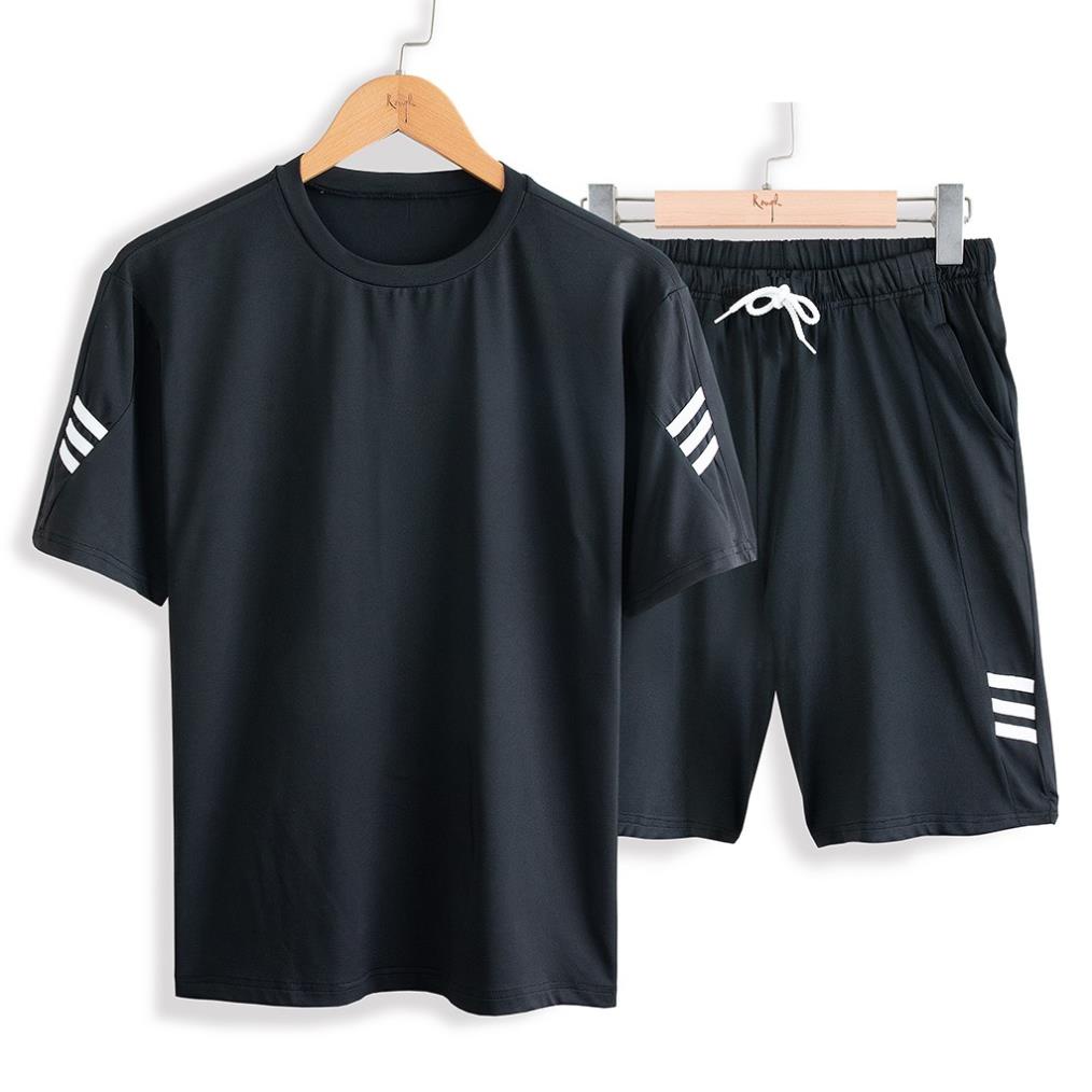 Bộ Quần Áo Thể Thao Nam ROUGH CoolFit chất thun co Giãn, năng động mùa Hè, 4 màu trẻ trung Đẹp