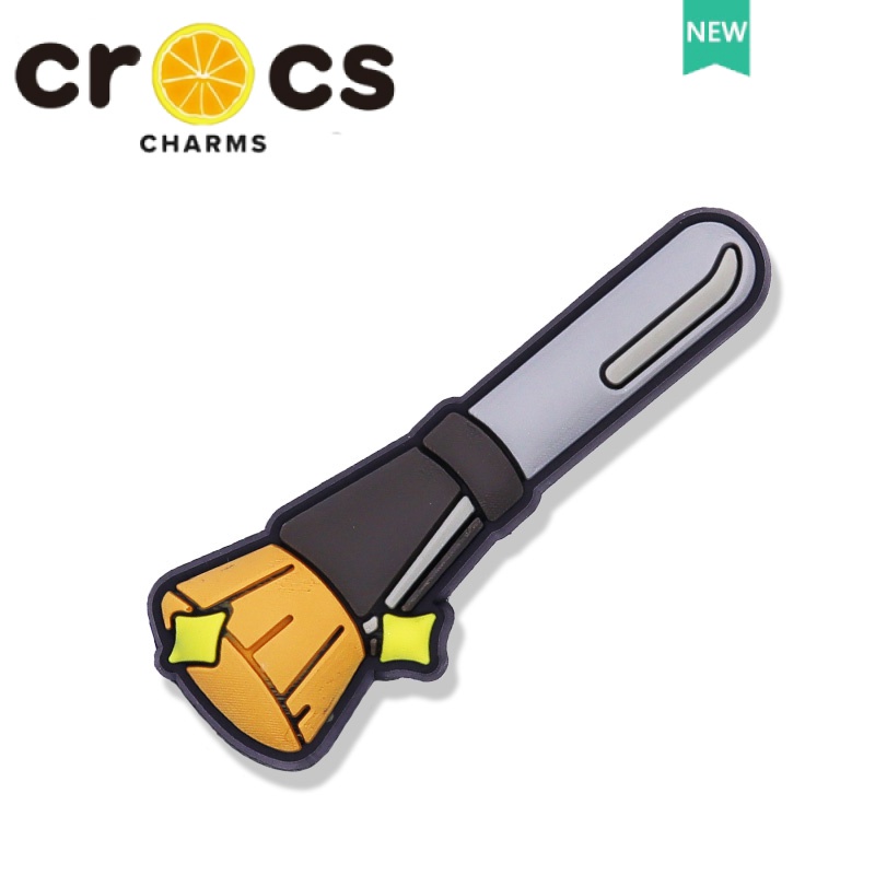 Crocs jibbitz charms Hoa Văn Giày Thời Trang Phong Cách Mới Có Khóa Cài Trang Trí Trên Cùng DIY