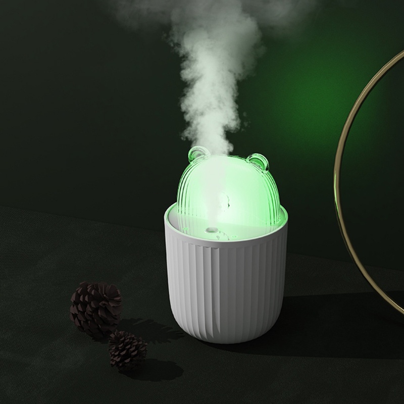 Máy Phun Sương Tạo Độ Ẩm 300ml 2 Trong 1 Hình Thú Cưng Dễ Thương