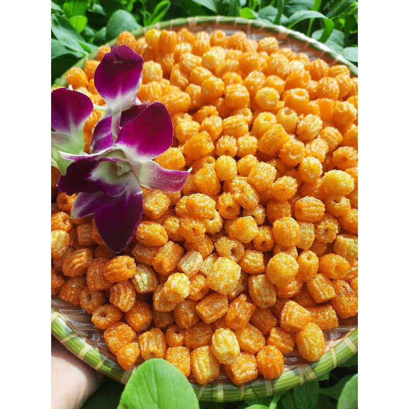 500gr SNACK NUI NGÔ  CHIÊN TẨM GIA VỊ