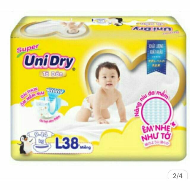 Tả dán Unidry S46 M42 L38 XL34 miếng