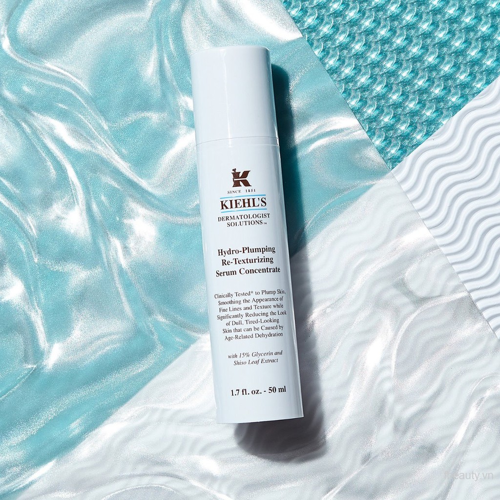 Tinh chất cấp nước Kiehl's Hydro-Plumping Re-Texturizing Serum Concentrate 50ml