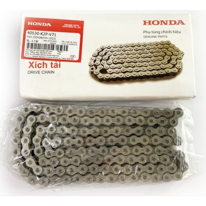 Xích  DID 428 VIX4-120LE O-Ring HONDA WINNER X V3 2022